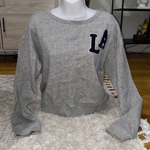 Gray LA pull over H&M sweater